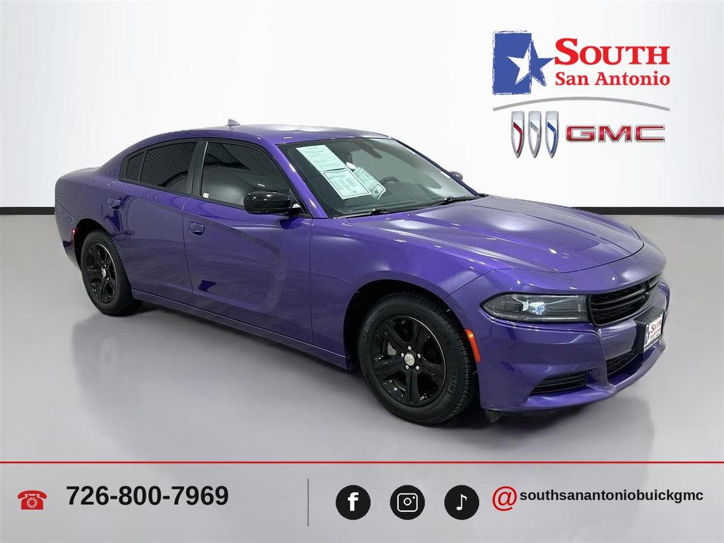 Purple (Plum Crazy Pearlcoat) 2023 Dodge Charger Sedan Rear-Wheel Drive 8-Speed Automatic