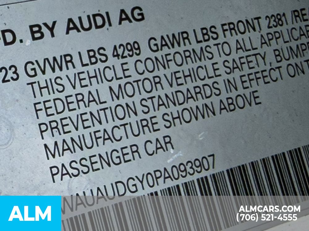 Used 2023 White Audi 40 Premium image 22