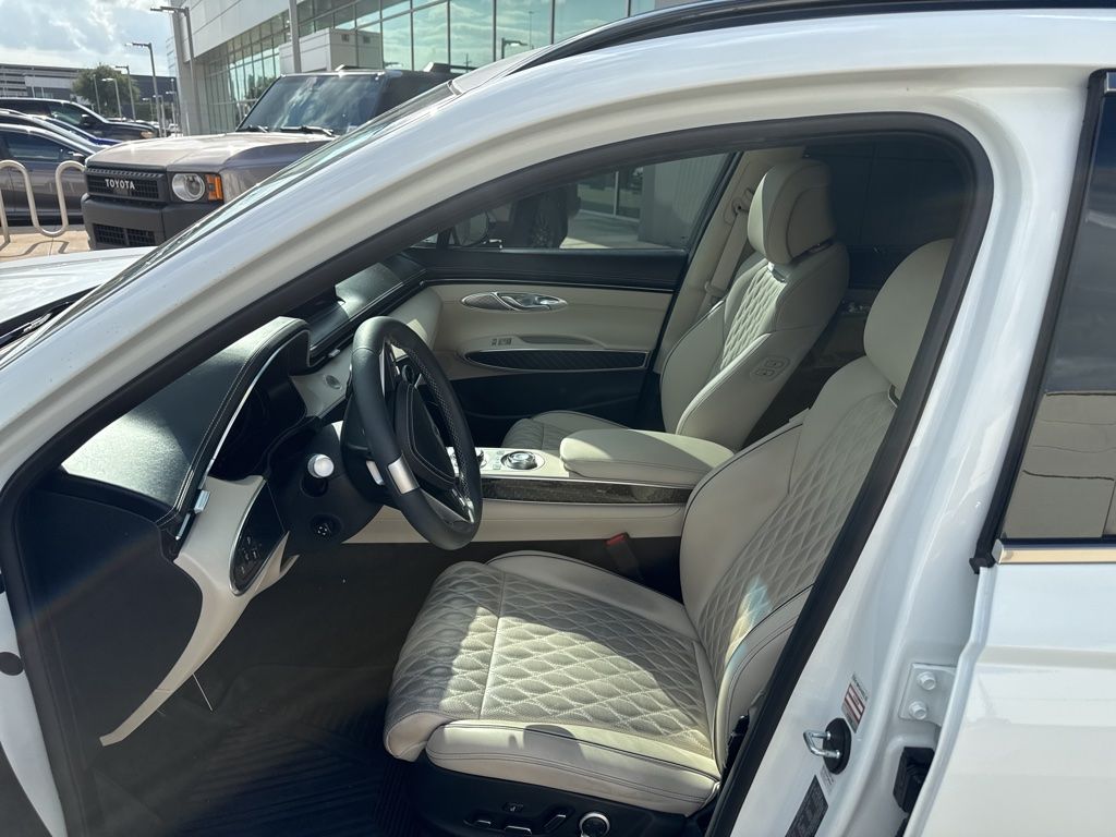 2024 Genesis GV70 3.5T Sport White at Genesis of Spring