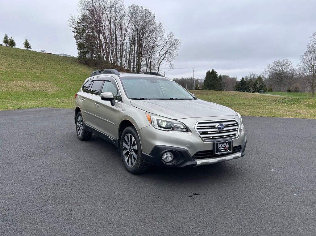 Gray (Tungsten Metallic) 2017 Subaru Outback 2.5i Limited AWD Wagon All-Wheel Drive Continuously Variable Transmission