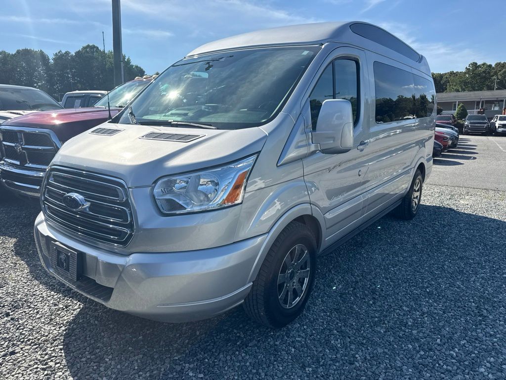 Ingot Silver 2019 Ford Transit Cargo Van Rear-Wheel Drive 6-Speed Automatic Overdrive