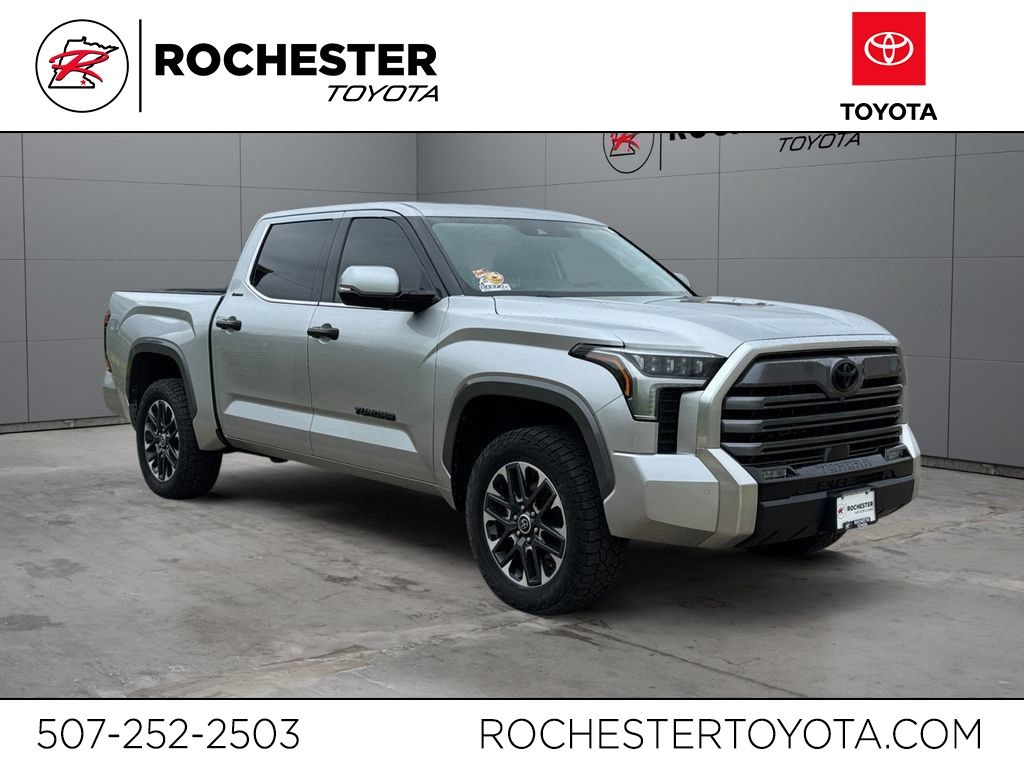 Celestial Silver Metallic 2023 Toyota Tundra Pickup Truck Four-Wheel Drive Automatic