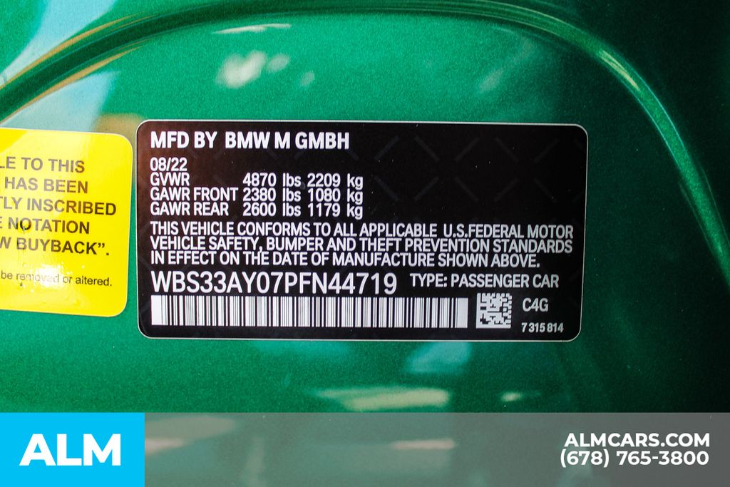 Used 2023 Green BMW Competition image 41