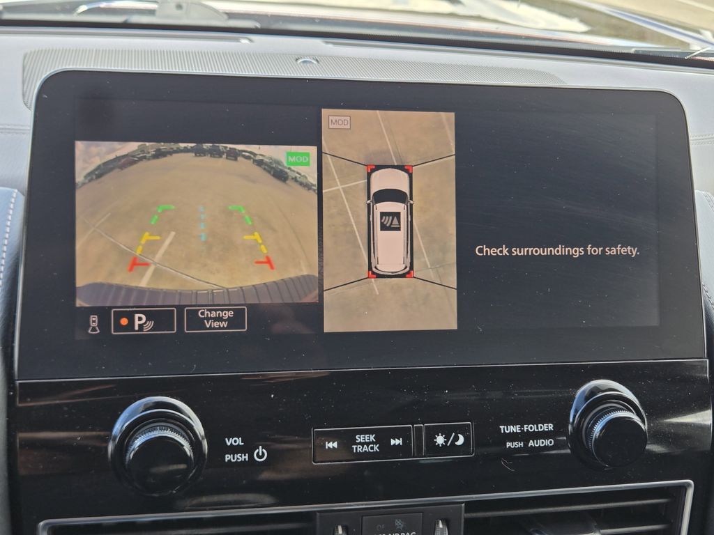 2022 Nissan Armada Platinum Red at DeMontrond Ford