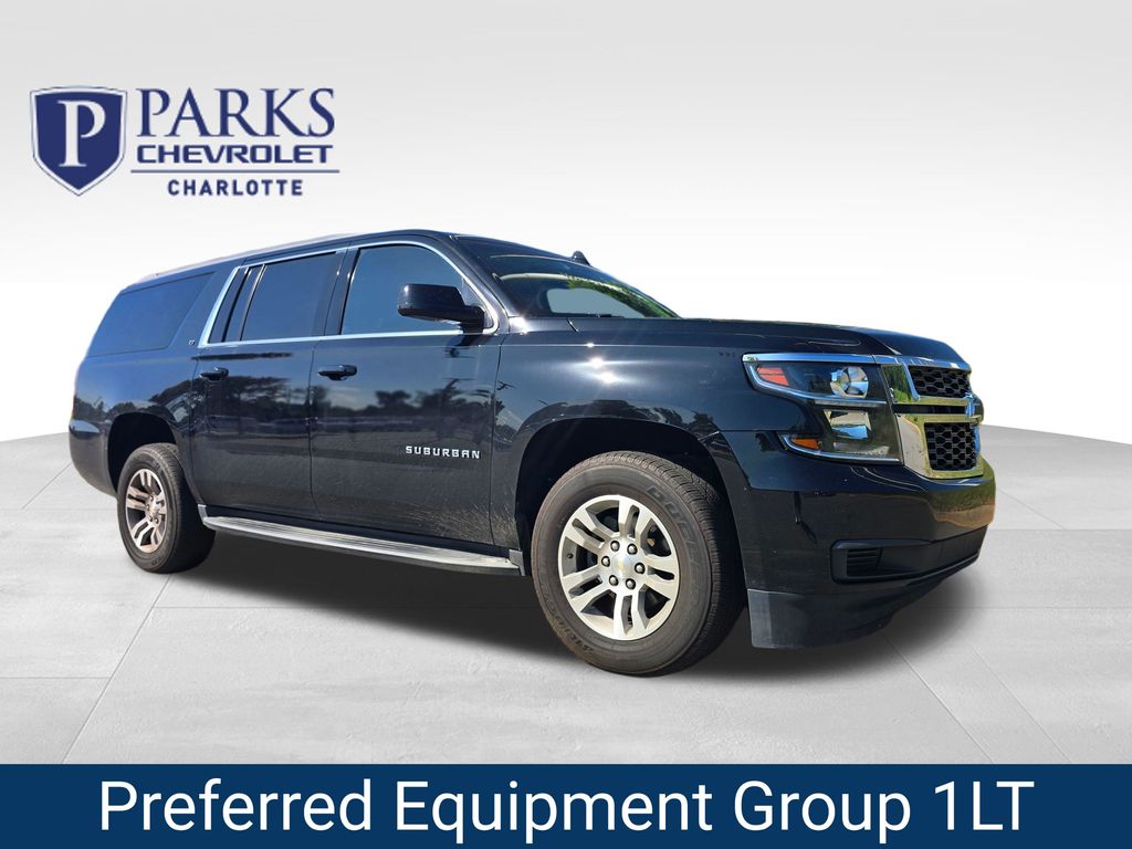 Black 2019 Chevrolet Suburban SUV / Crossover Four-Wheel Drive 6-Speed Automatic Overdrive