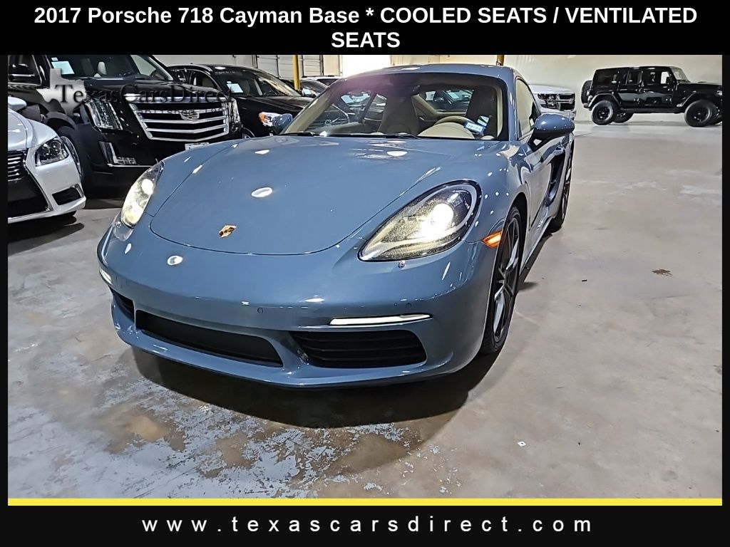 2017 Porsche 718 Cayman Base 2