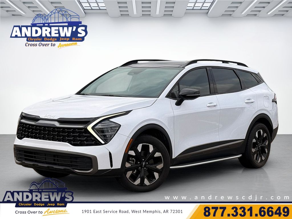 White 2024 Kia Sportage SUV / Crossover 8-Speed Automatic