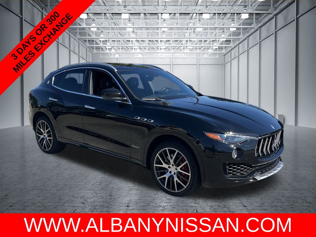 Black 2018 Maserati Levante SUV / Crossover All-Wheel Drive 8-Speed Automatic