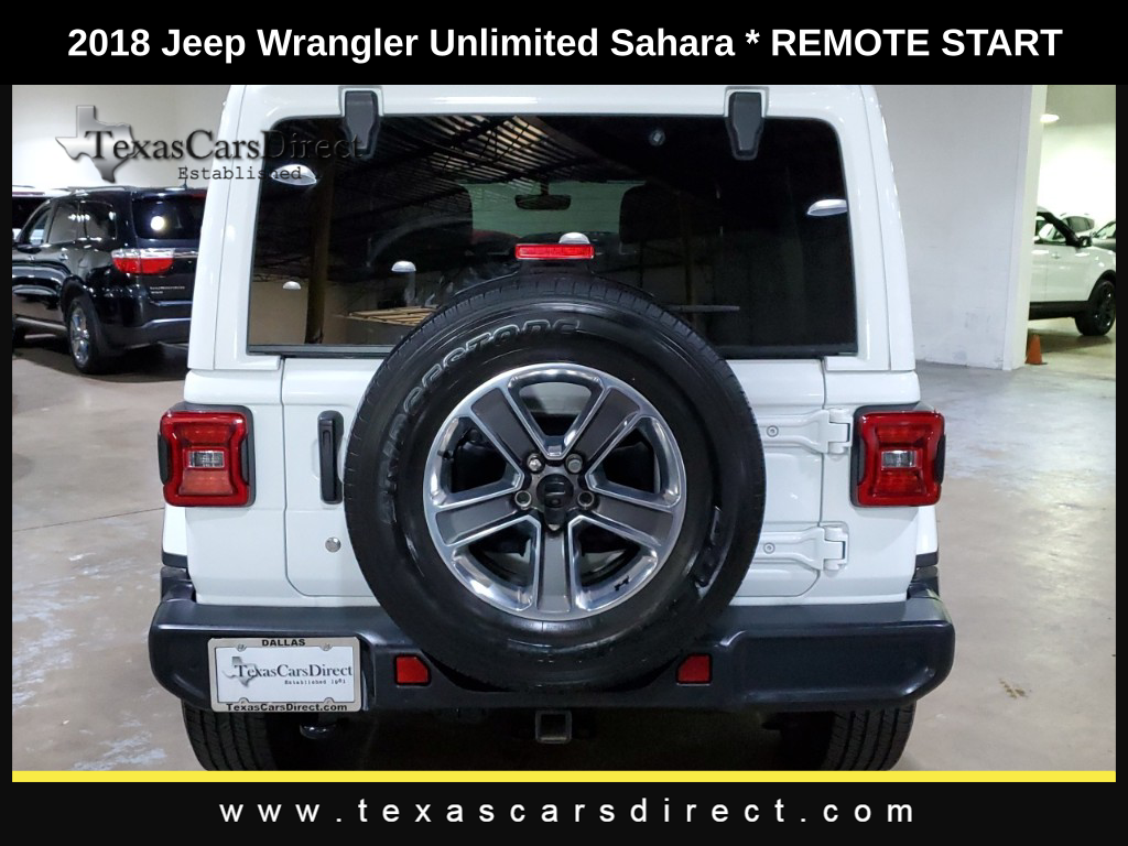 2018 Jeep Wrangler Unlimited Sahara 11