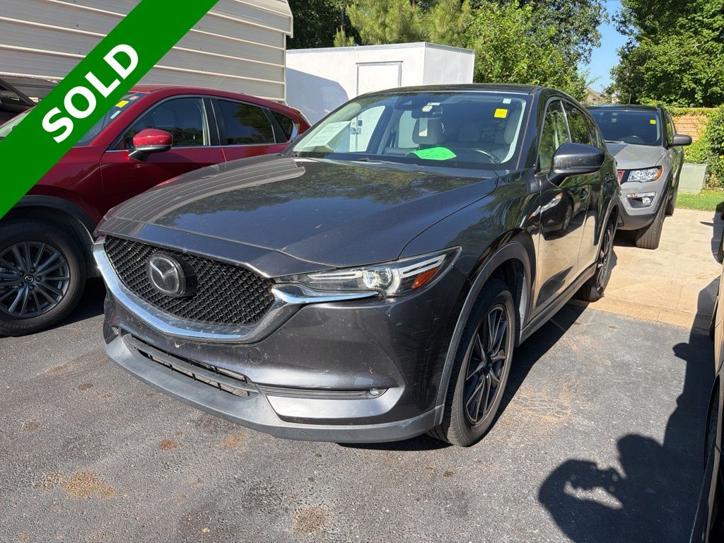 Machine Gray Metallic 2017 Mazda CX-5 Grand Touring AWD SUV / Crossover All-Wheel Drive 6-Speed Automatic