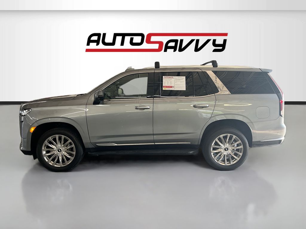 Used 2023 Silver Cadillac Premium Luxury image 4