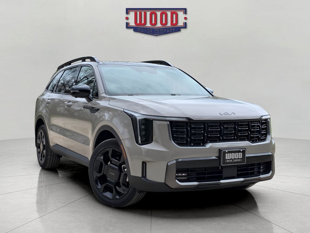 Road Rider Brown 2025 Kia Sorento X-Line SX Prestige AWD SUV / Crossover All-Wheel Drive 8-Speed Dual Clutch