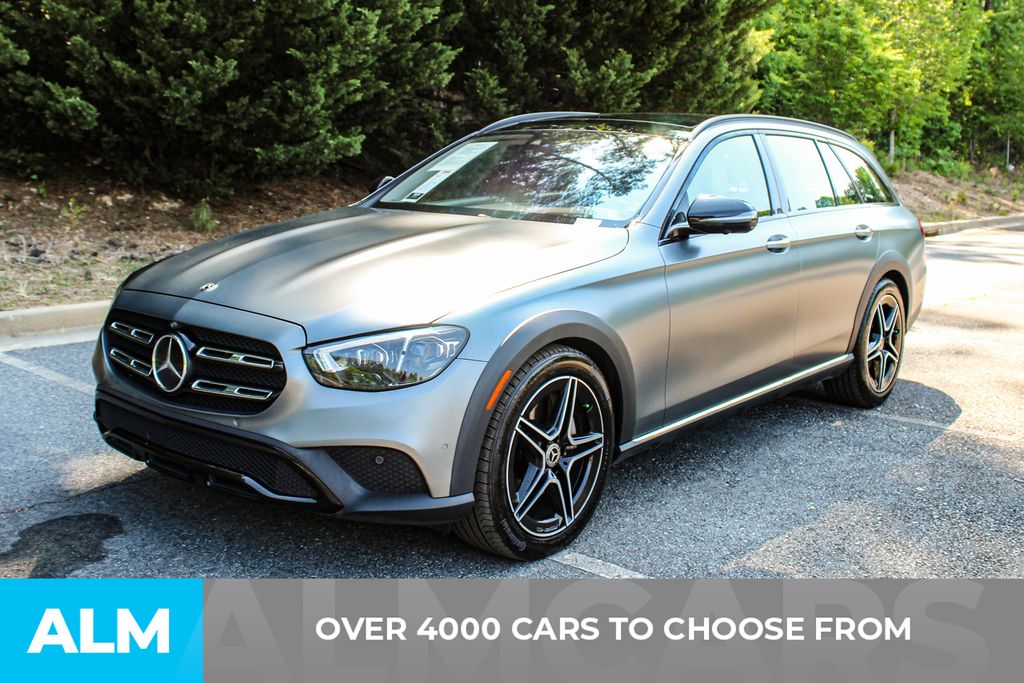 Used 2021 Gray Mercedes-Benz E 450 image 3