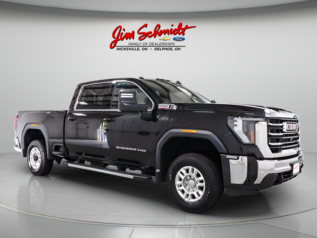 Onyx Black 2025 GMC Sierra 2500HD Pickup Truck Four-Wheel Drive Automatic