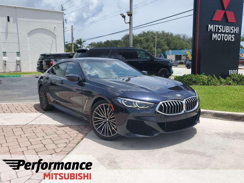 Carbon Black Metallic 2020 BMW 8 Series Coupe Rear-Wheel Drive 8-Speed Automatic
