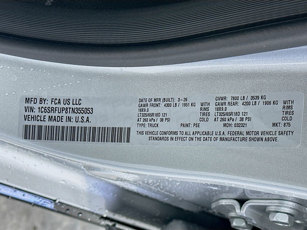 New 2026 Silver Ram RHO 14in image 19