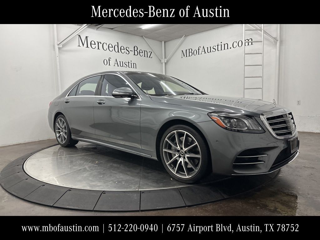 Selenite Gray 2020 Mercedes-Benz S-Class S 560 4MATIC Sedan AWD Sedan All-Wheel Drive 9-Speed Automatic