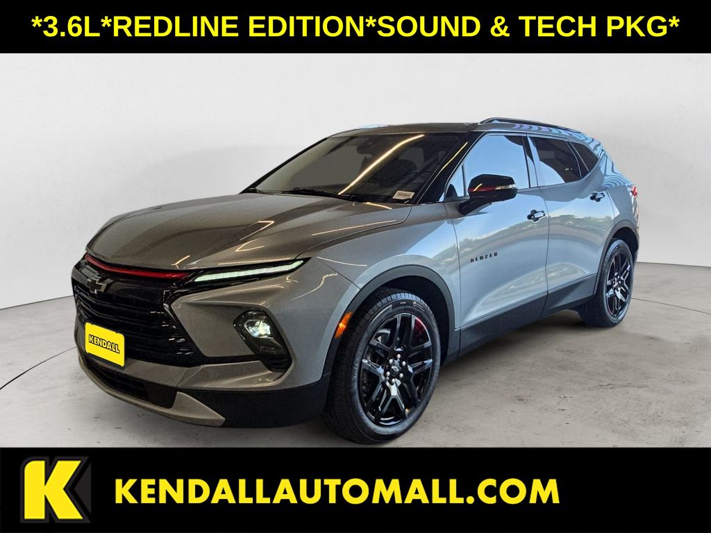 Sterling Gray Metallic 2024 Chevrolet Blazer SUV / Crossover All-Wheel Drive 9-Speed Automatic Overdrive