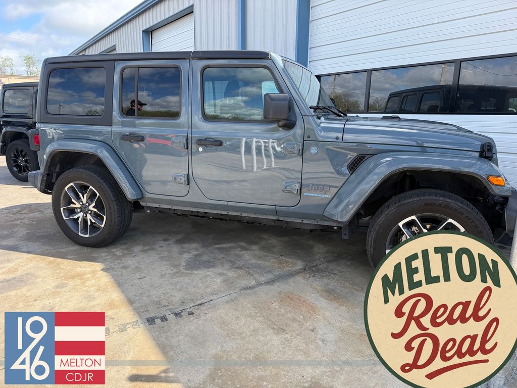 Anvil Clear Coat 2024 Jeep Wrangler 4xe Sport S 4WD SUV / Crossover Four-Wheel Drive 8-Speed Automatic