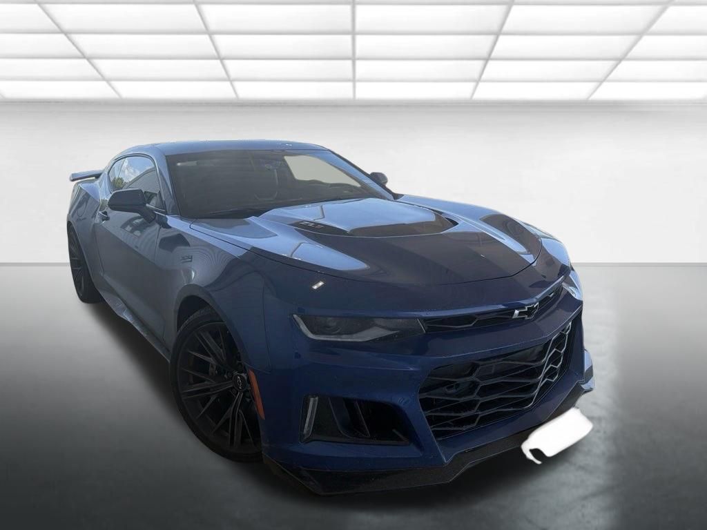 Riverside Blue Metallic 2023 Chevrolet Camaro Coupe Rear-Wheel Drive Automatic