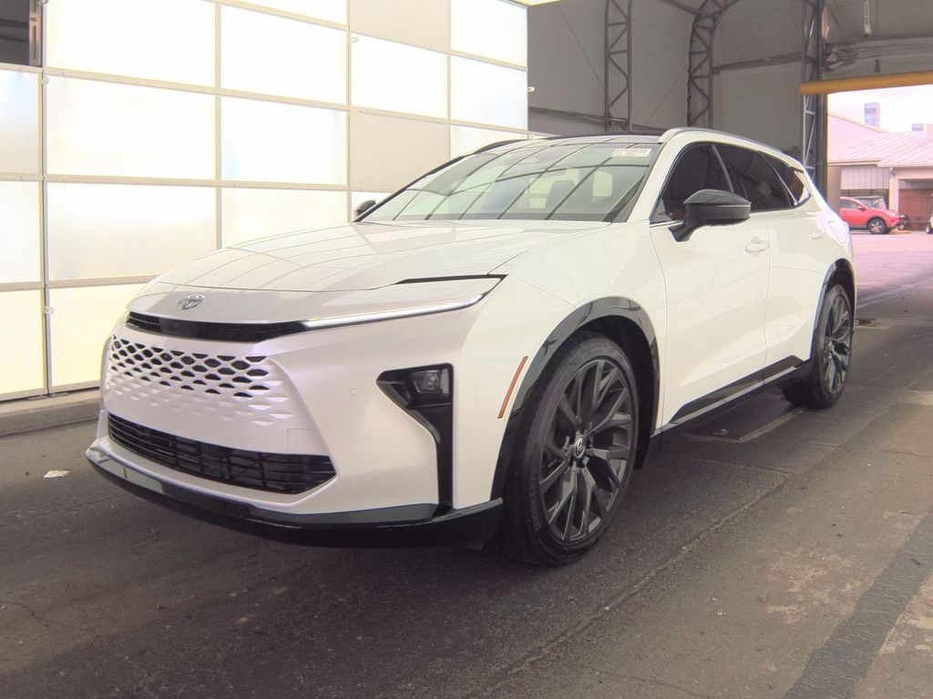 Oxygen White 2025 Toyota Crown Signia Limited AWD SUV / Crossover All-Wheel Drive Continuously Variable Transmission