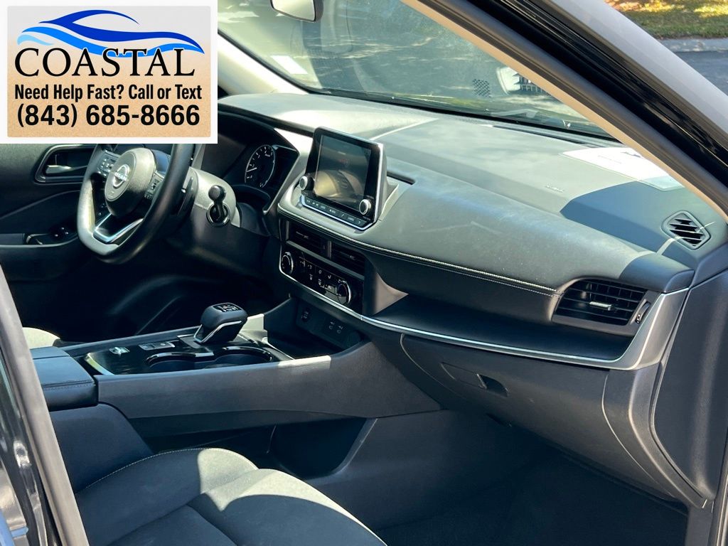 2024 Nissan Rogue S Black at Coastal Chevrolet Cadillac