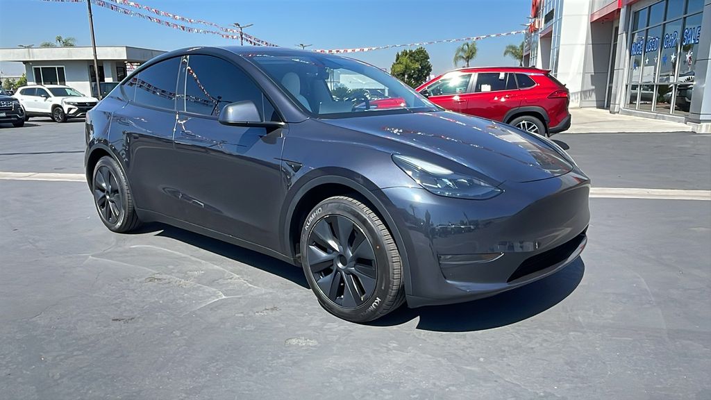 Stealth Gray 2024 Tesla Model Y Long Range RWD SUV / Crossover Rear-Wheel Drive 1-Speed Automatic