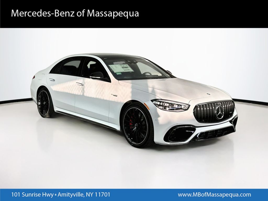 White 2026 Mercedes-Benz S-Class Sedan All-Wheel Drive 9-Speed Automatic