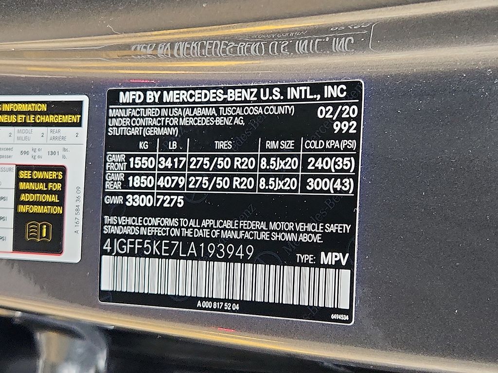 Thumbnail: 2020 Mercedes-Benz GLS - 28