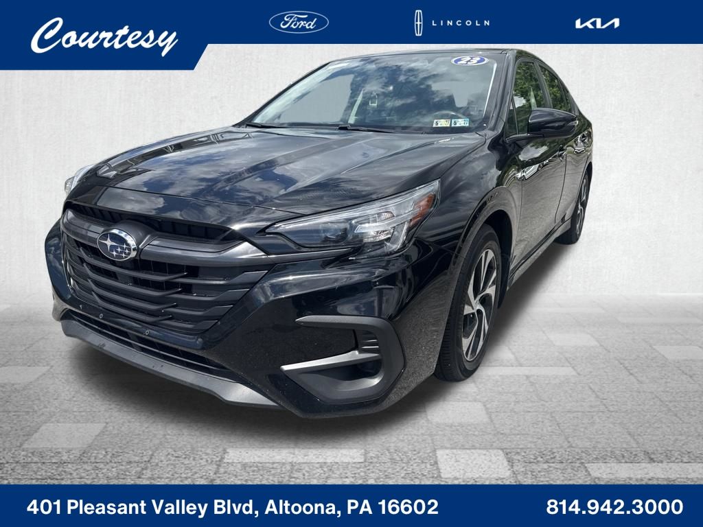 Crystal Black Silica 2023 Subaru Legacy Sedan All-Wheel Drive Continuously Variable Transmission