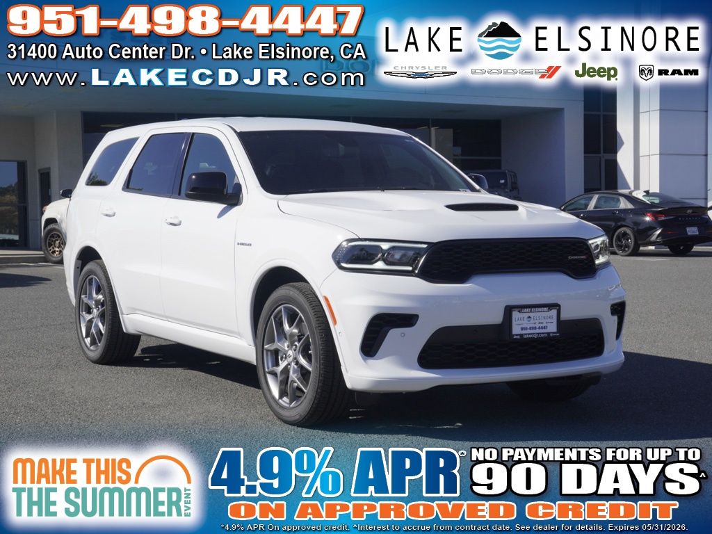 White Knuckle Clearcoat 2026 Dodge Durango GT HEMI AWD SUV / Crossover All-Wheel Drive 8-Speed Automatic