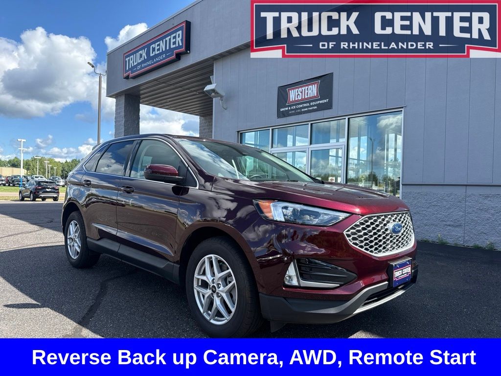 Red (Burgundy) 2024 Ford Edge SUV / Crossover All-Wheel Drive 8-Speed Automatic