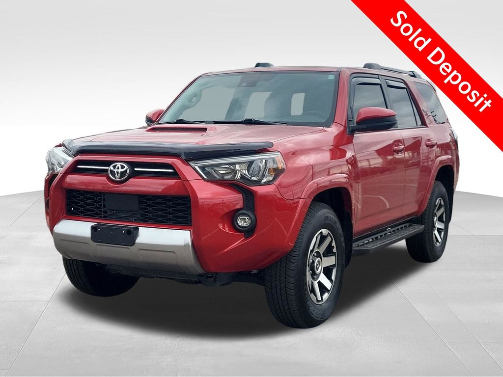 Barcelona Red Metallic 2023 Toyota 4Runner SUV / Crossover Four-Wheel Drive 5-Speed Automatic