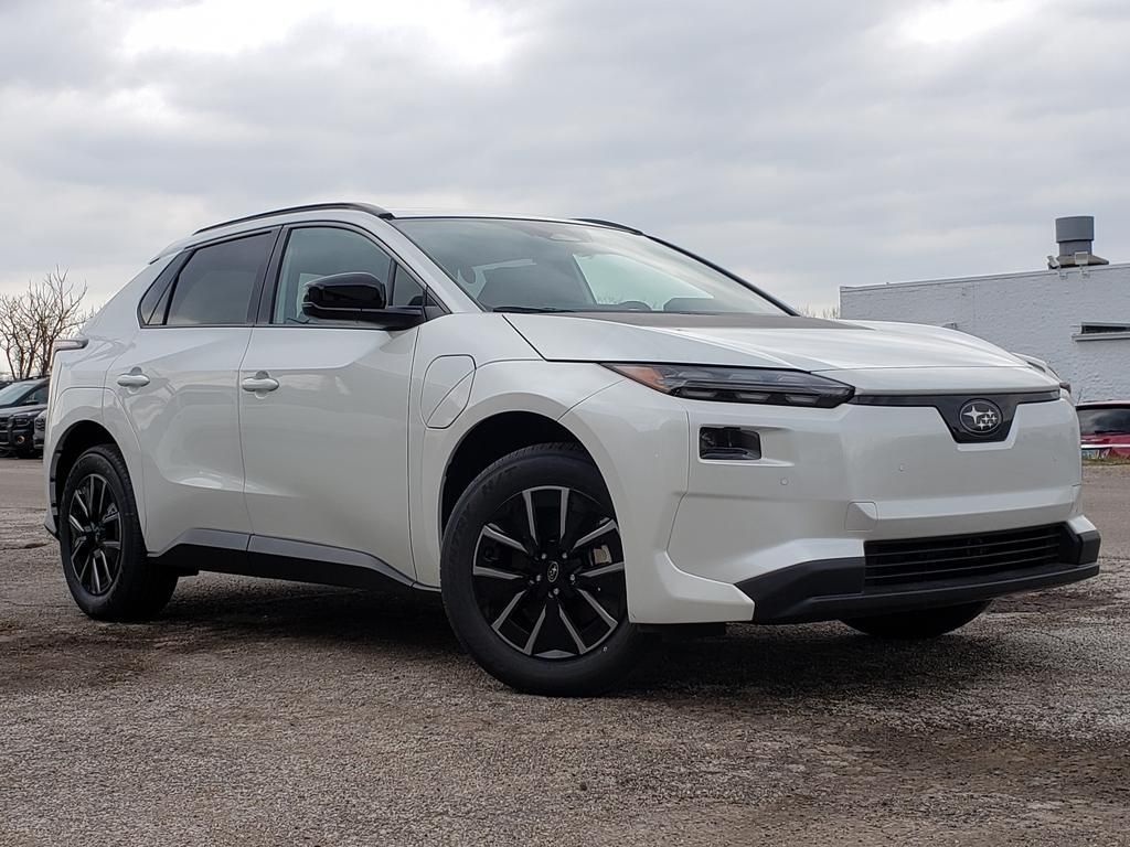 White 2026 Subaru Solterra Premium AWD SUV / Crossover All-Wheel Drive 1-Speed Automatic