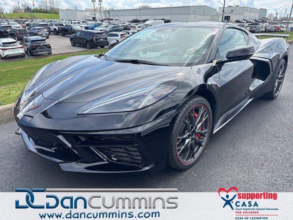 Black 2026 Chevrolet Corvette Stingray 1LT Coupe RWD Coupe Rear-Wheel Drive 8-Speed Dual Clutch