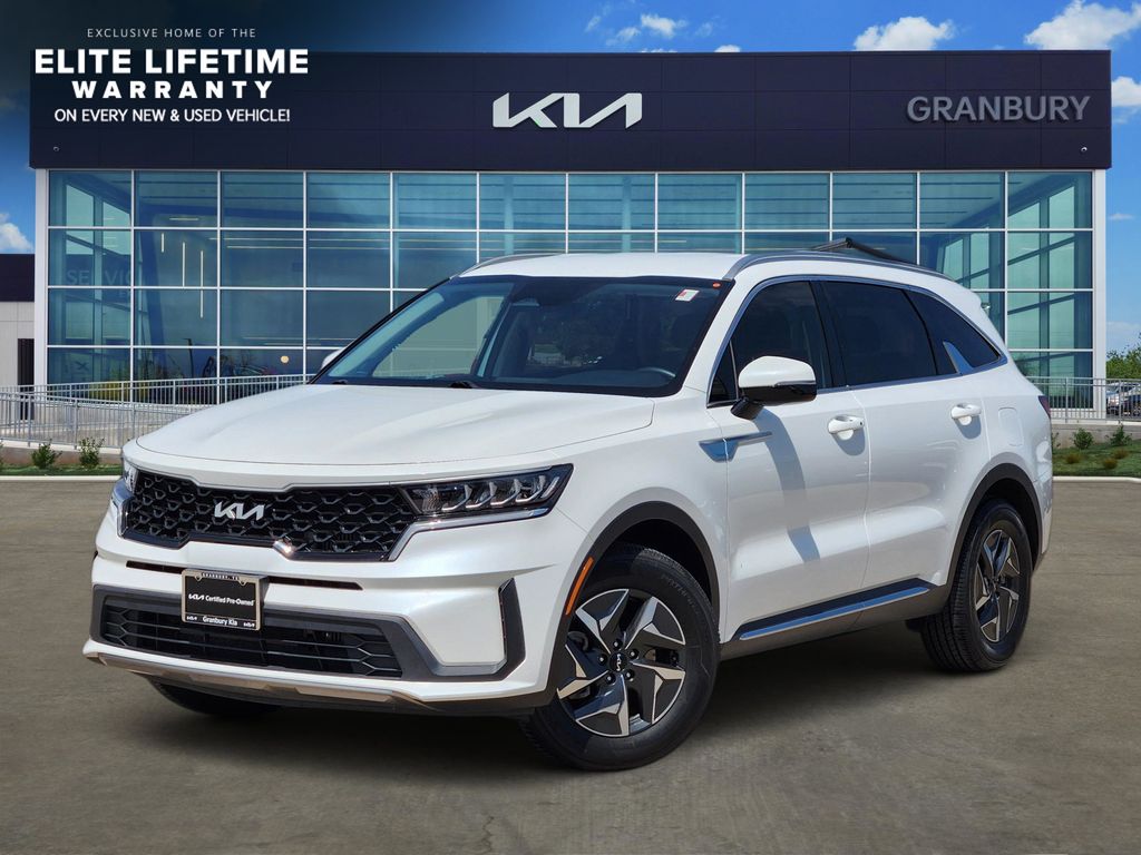 Snow White Pearl 2022 Kia Sorento Hybrid SUV / Crossover Front-Wheel Drive 6-Speed Automatic