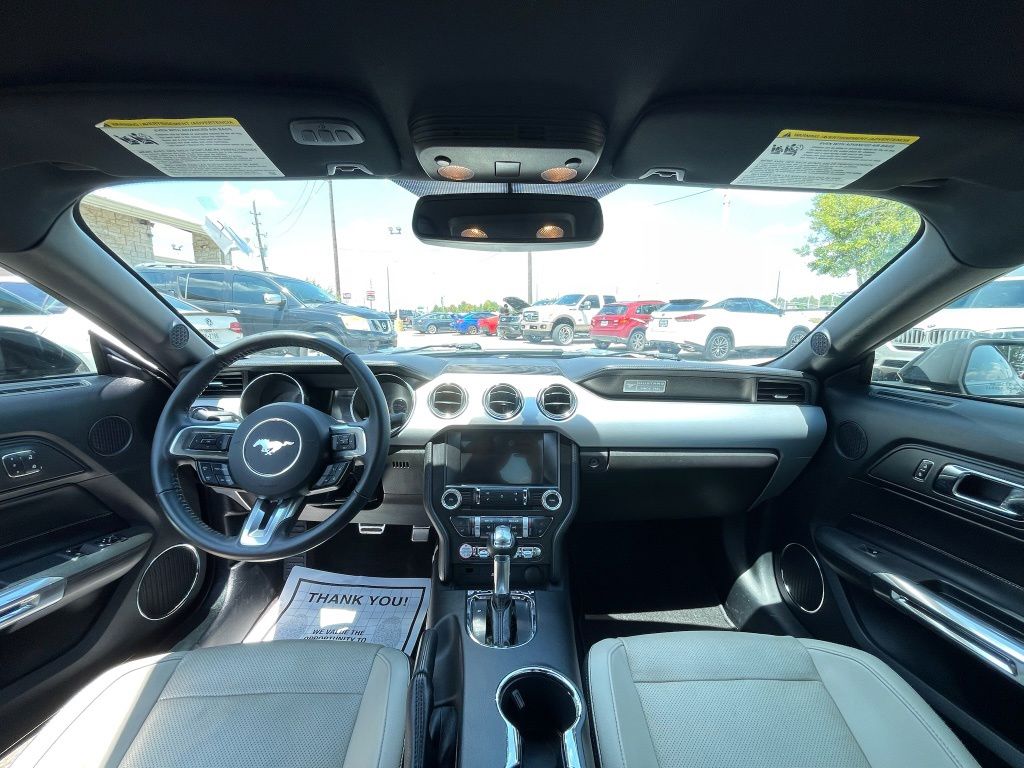 2016 Ford Mustang EcoBoost Premium Black at Wharton Ford