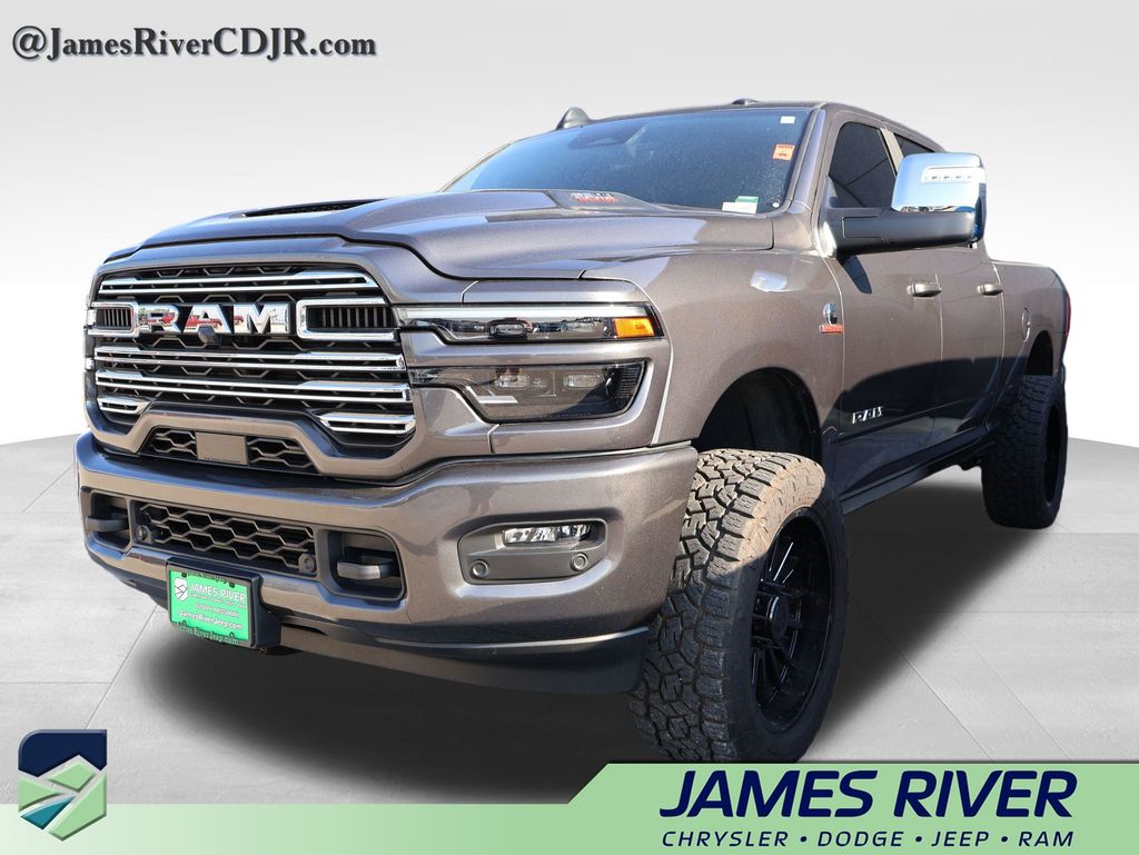 Gray (Granite Crystal Metallic Clearcoat) 2025 RAM 2500 Pickup Truck Four-Wheel Drive 8-Speed Automatic