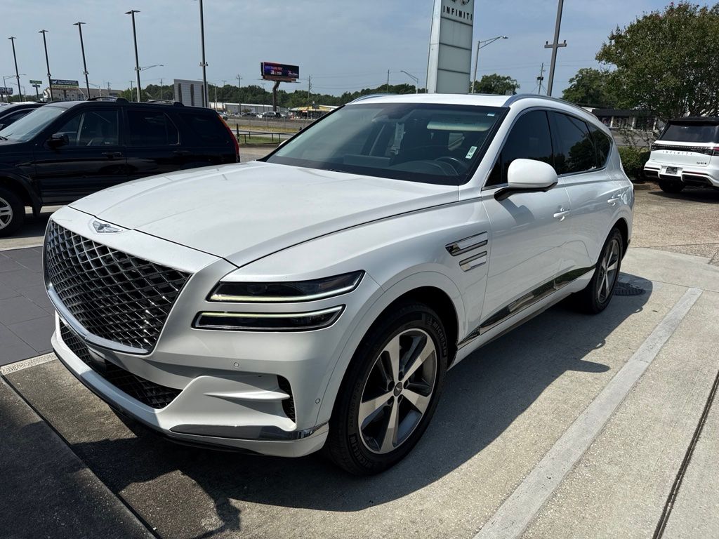 Uyuni White 2021 Genesis GV80 SUV / Crossover All-Wheel Drive 8-Speed Automatic