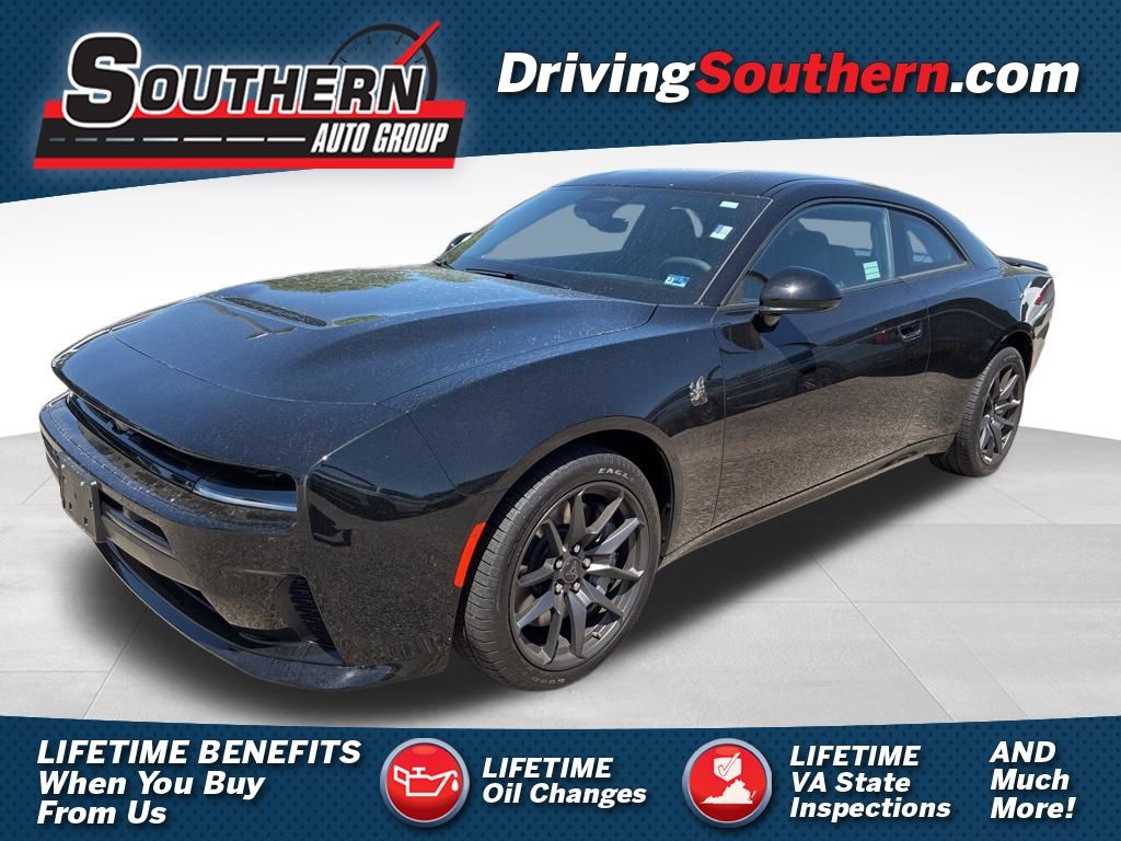 Diamond Black 2026 Dodge Charger Daytona Scat Pack Coupe AWD Coupe All-Wheel Drive 8-Speed Automatic