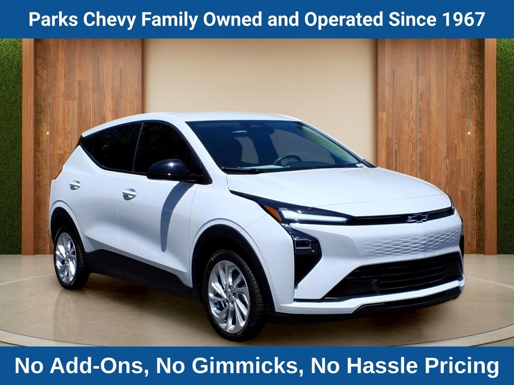 Summit White 2027 Chevrolet Bolt SUV / Crossover Front-Wheel Drive 1-Speed Automatic
