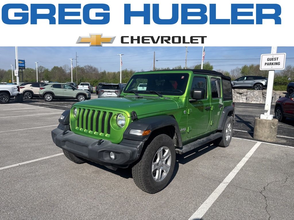 Mojito! Clearcoat 2018 Jeep Wrangler Unlimited Sport S 4WD SUV / Crossover Four-Wheel Drive 8-Speed Automatic