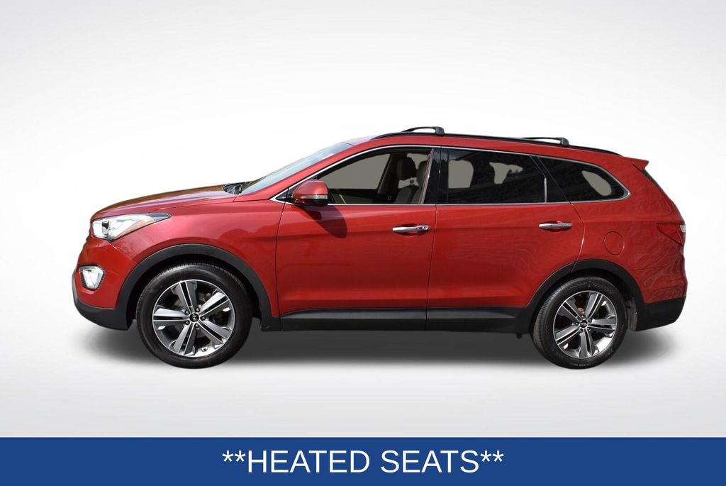 2015 Regal Red Pearl Hyundai Santa Fe GLS AWD SUV