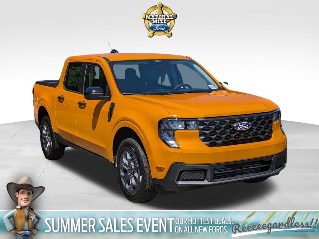 Orange Fury Metallic Tri-Coat 2026 Ford Maverick Pickup Truck All-Wheel Drive 8-Speed Automatic