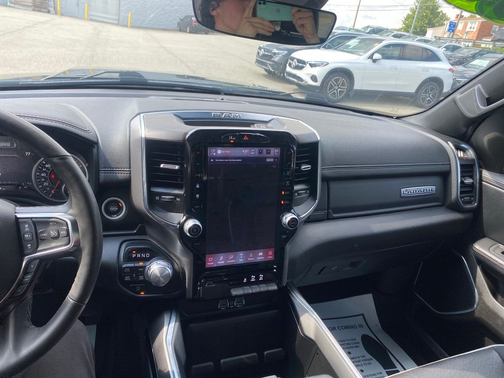 2025 Ram 1500 Laramie Black at South Hills CDJR