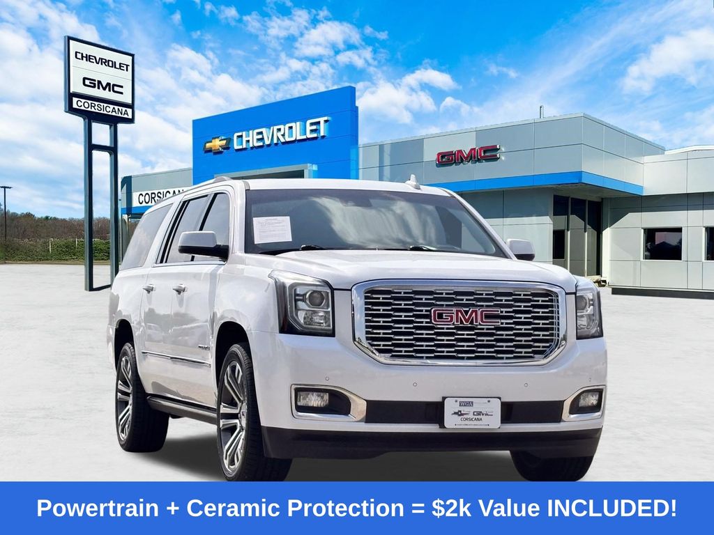White Frost Tricoat 2019 GMC Yukon XL SUV / Crossover 4X2