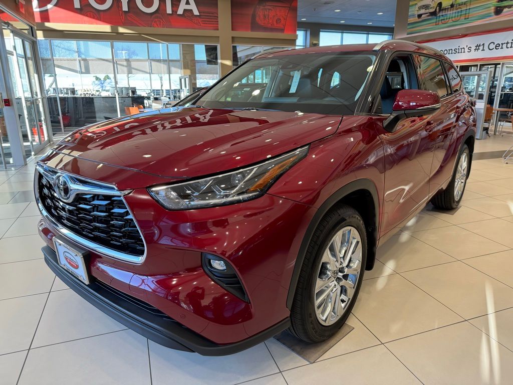 Red (Ruby Flare Pearl) 2026 Toyota Highlander Limited AWD SUV / Crossover All-Wheel Drive 8-Speed Automatic