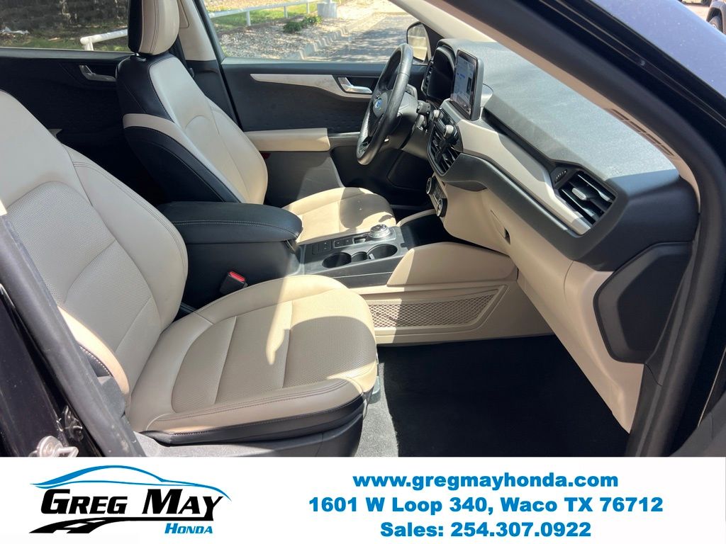 2020 Ford Escape SEL Black at Greg May Honda