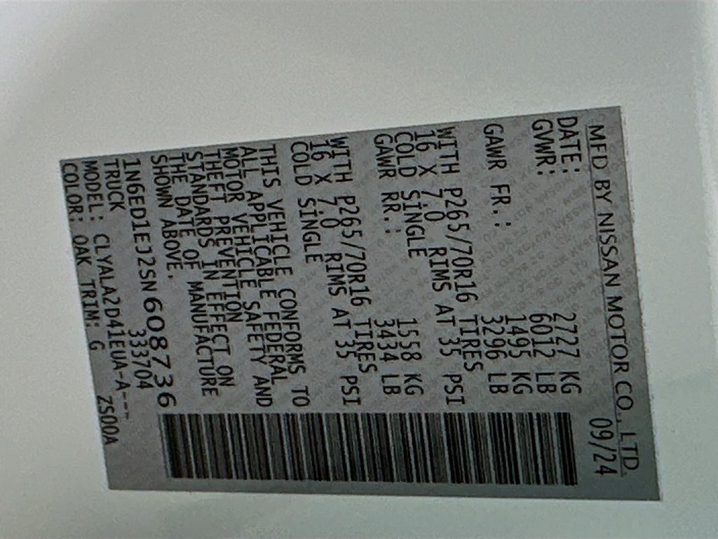 Thumbnail: 2025 Nissan Frontier - 30