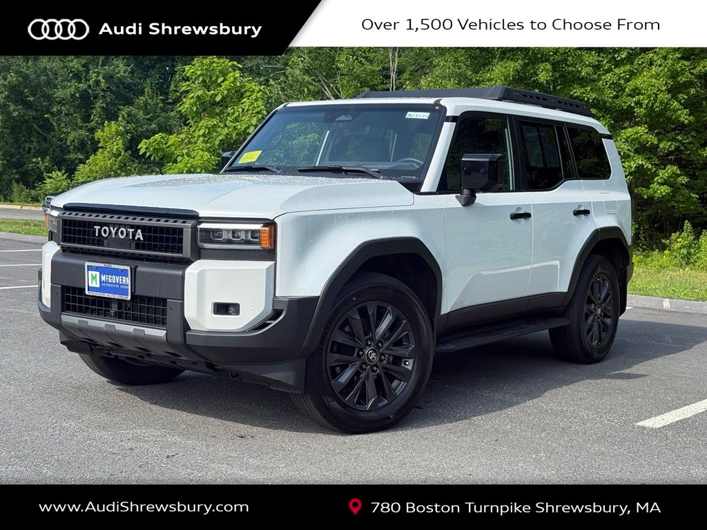 White (Wind Chill Pearl) 2025 Toyota Land Cruiser SUV / Crossover Four-Wheel Drive 8-Speed Automatic